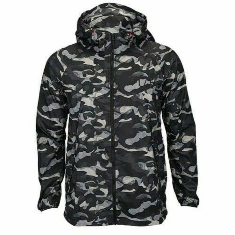 Nike Womens' Packable Lightweight Camo Jacket